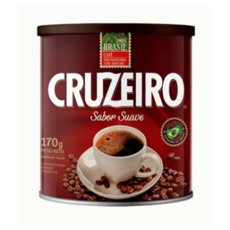 CAFE INST POLVO SUAVE CRUZERO TARRO 170G