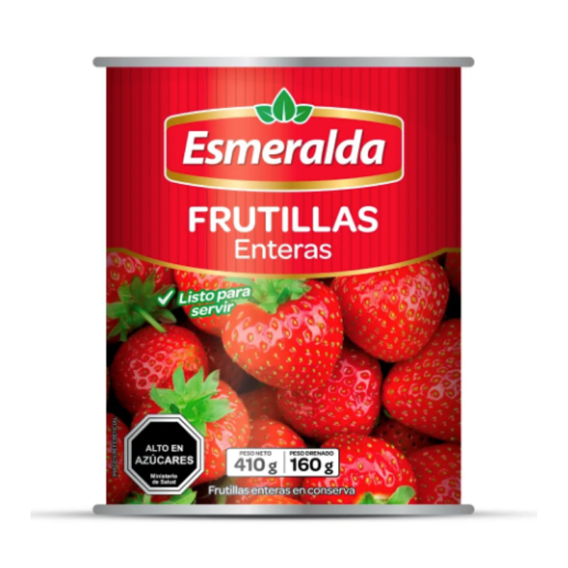 FRUTILLAS ENTERAS ESMERALDA 410G