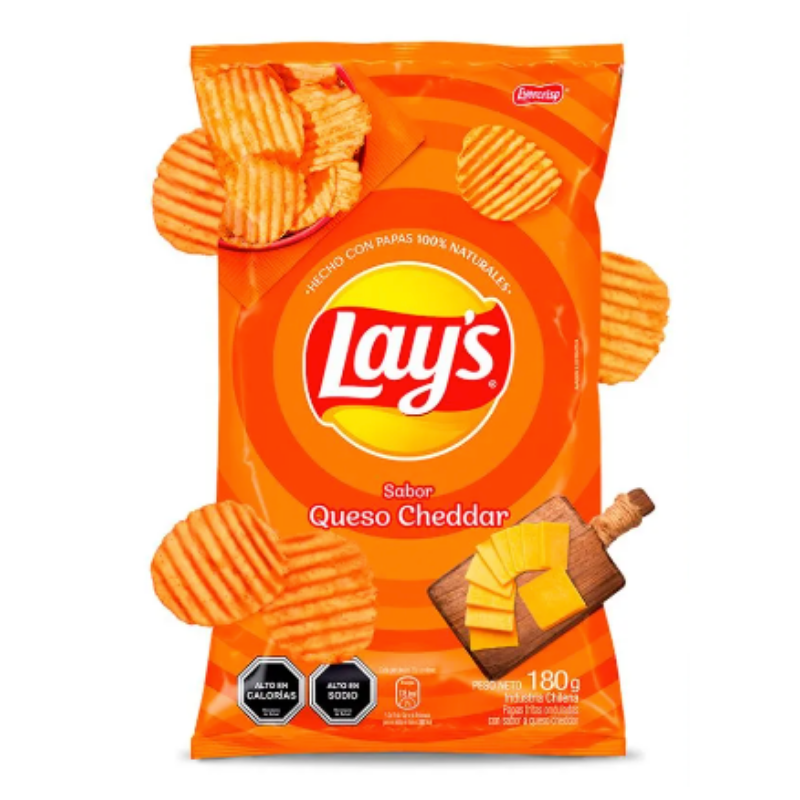 LAYS CHEDDAR 180 G