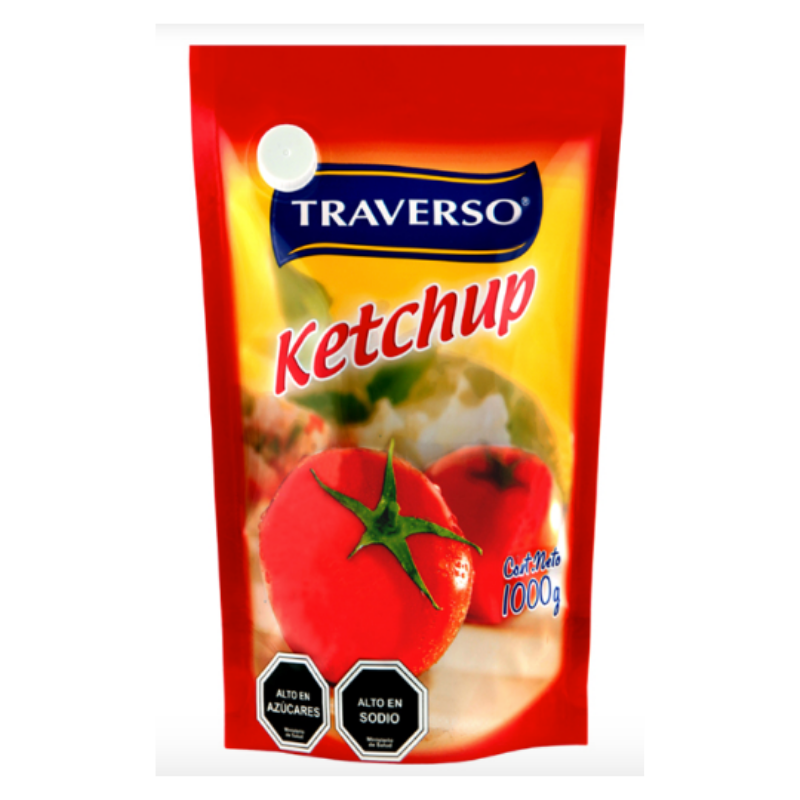 KETCHUP TRAVERSO DP 1 KILO