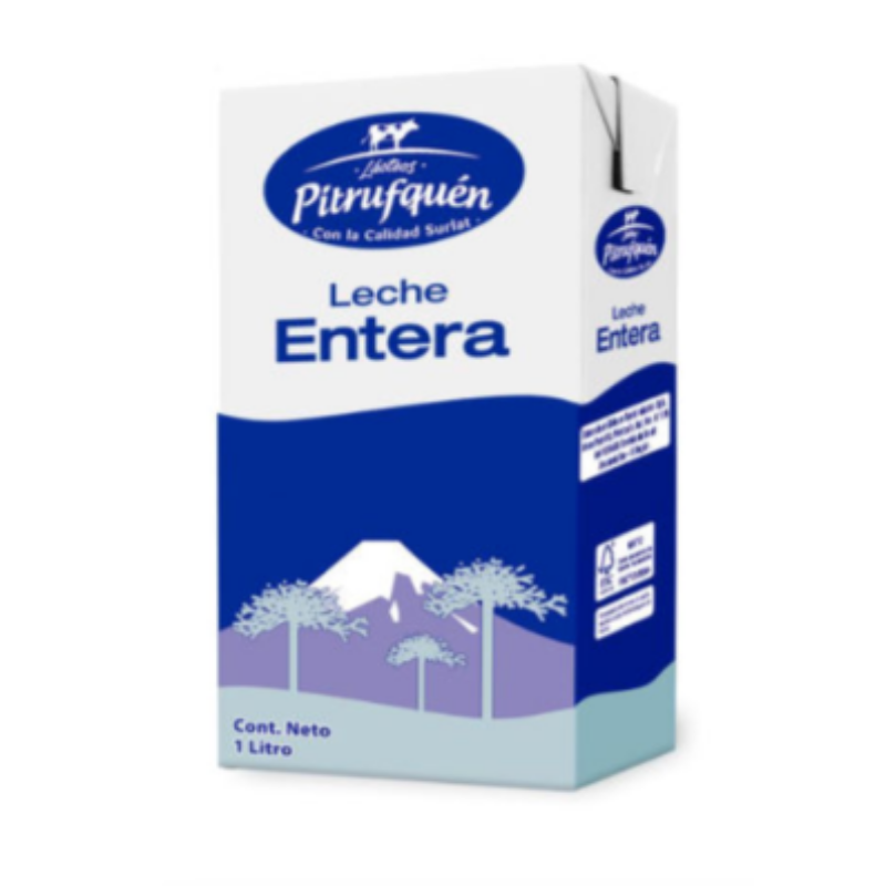LECHE ENTERA PITRUFQUEN 1L