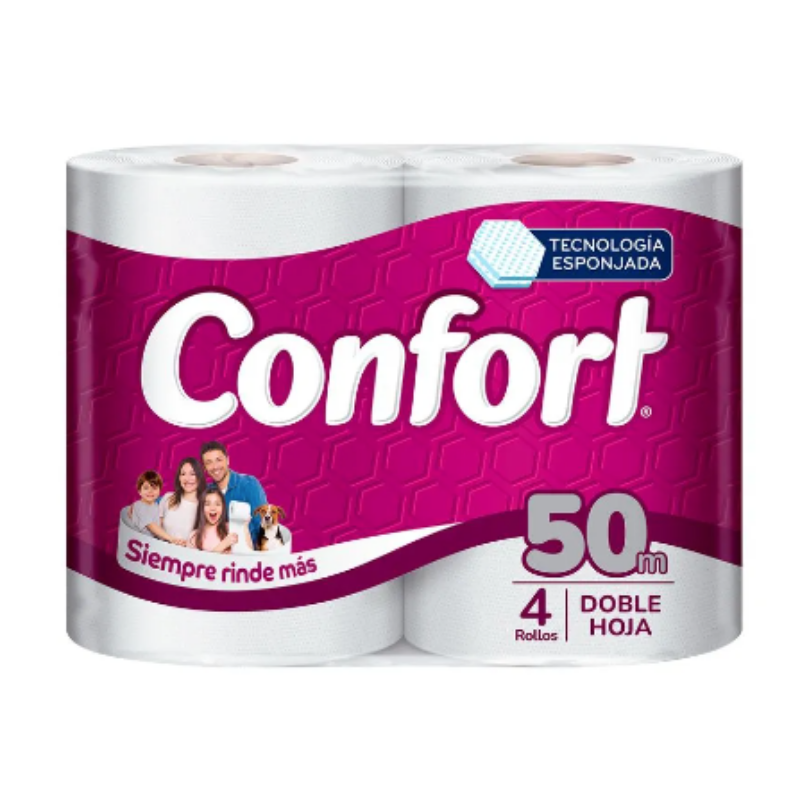 PH CONFORT DOBLE HOJA 4X50MT