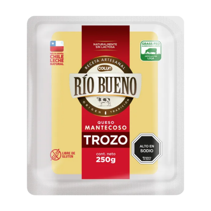 QUESO RIO BUENO TROZO 250GR