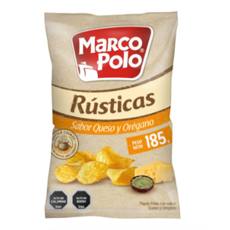 PAPAS FRITAS RUS MARCO POLO QUESO 185G