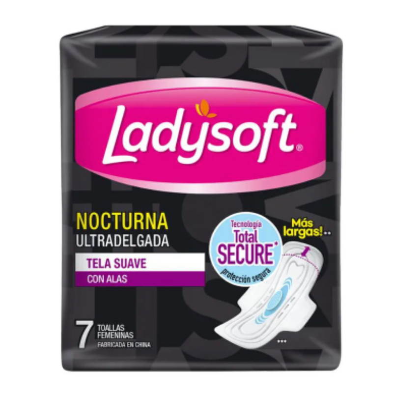TOALLA FEM LADYSOFT NOCTURNA SUAVE C-A 7UN