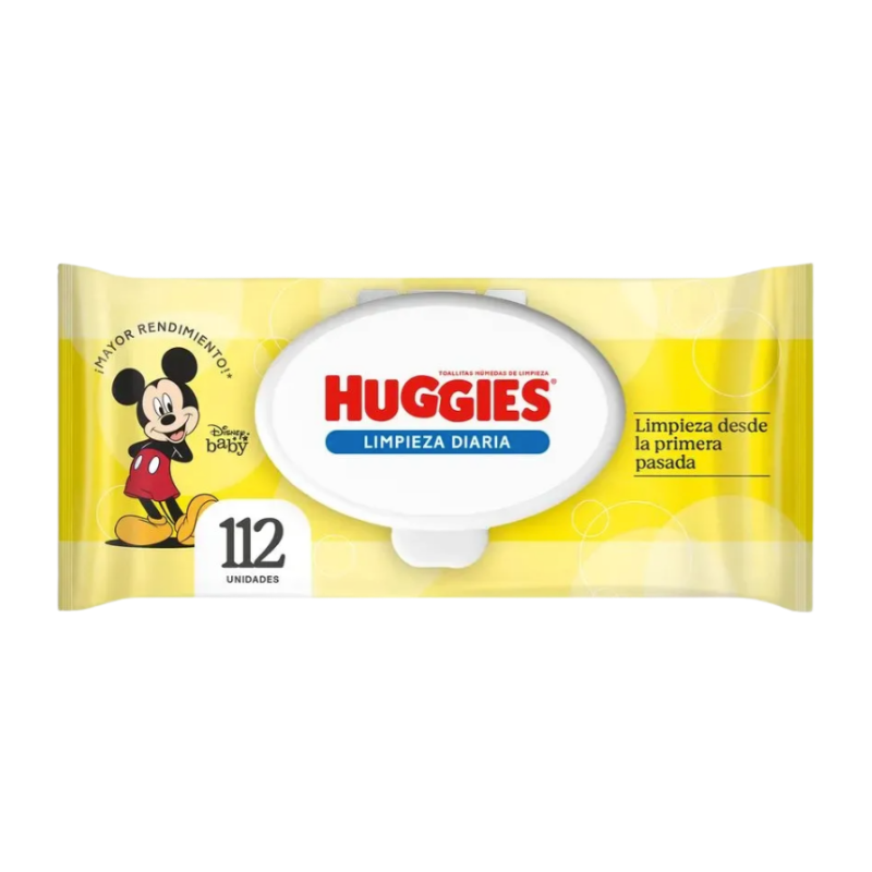 TOALLAS HUMEDAS HUGGIES MICKEY 112 UND