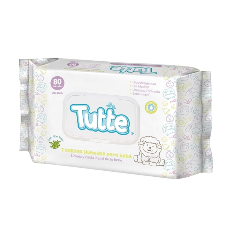 TOALLITAS HUMEDAS TUTTE 80UND