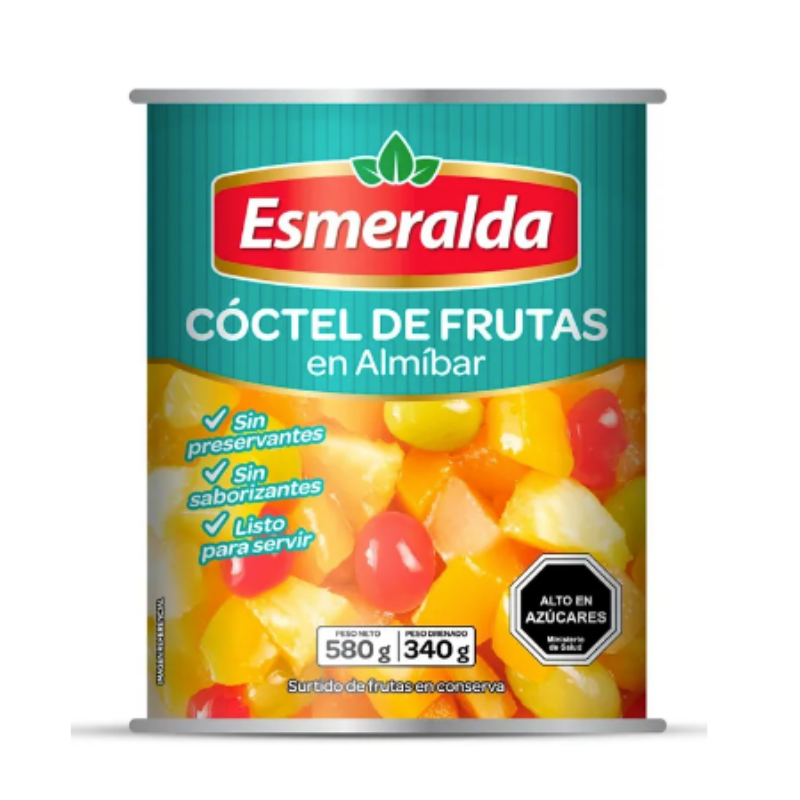 COCTEL DE FRUTAS ESMERALDA 580G