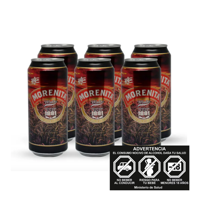 PACK MALTA MORENITA LATA 350CC XEUM