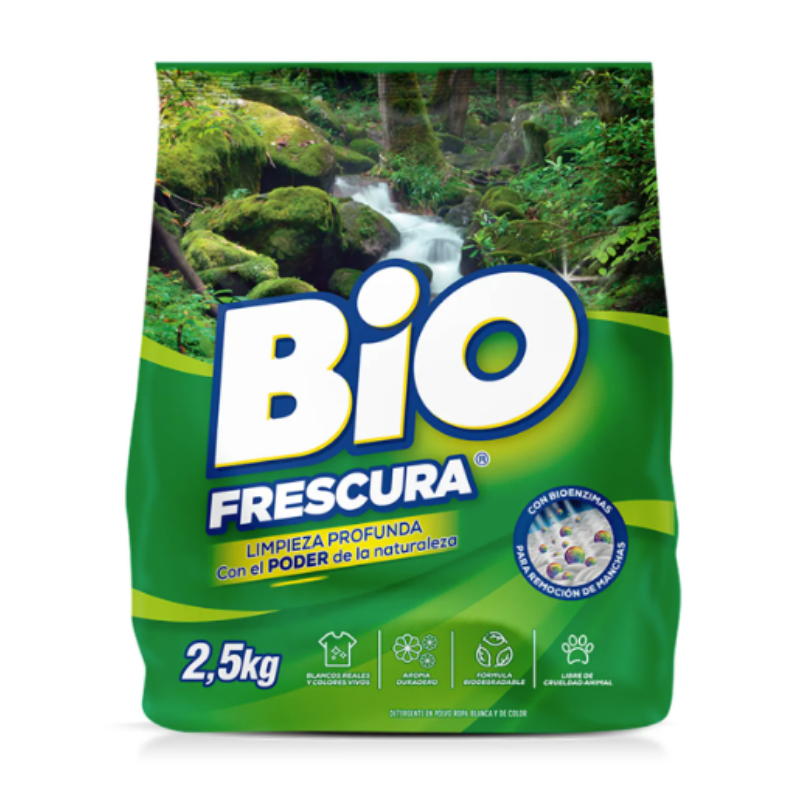 DET BIO FRESCURA VERDE B0I5A, 2.5 KG