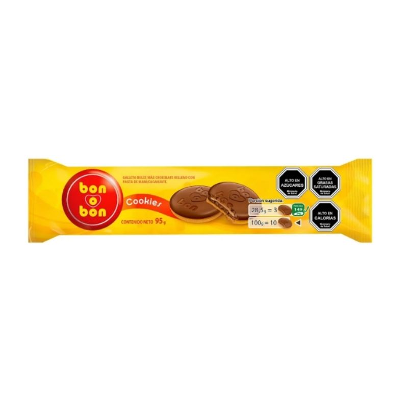 GALLETA ARCOR BON O BON 95GRS
