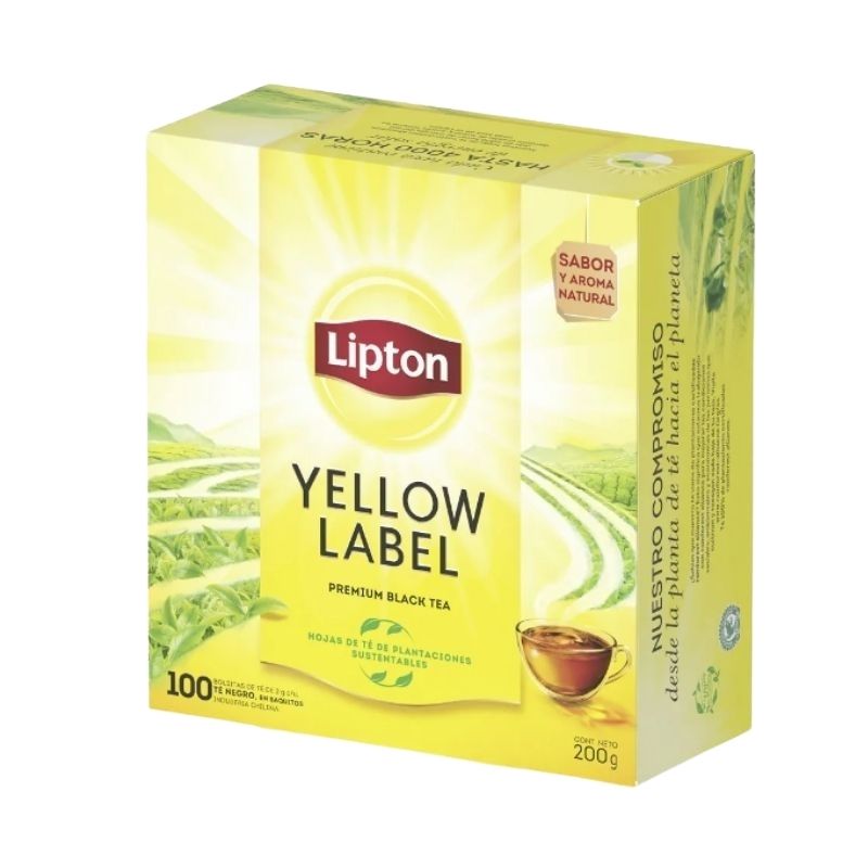 TE LIPTON YELLOW LABEL TEA 100B-200G