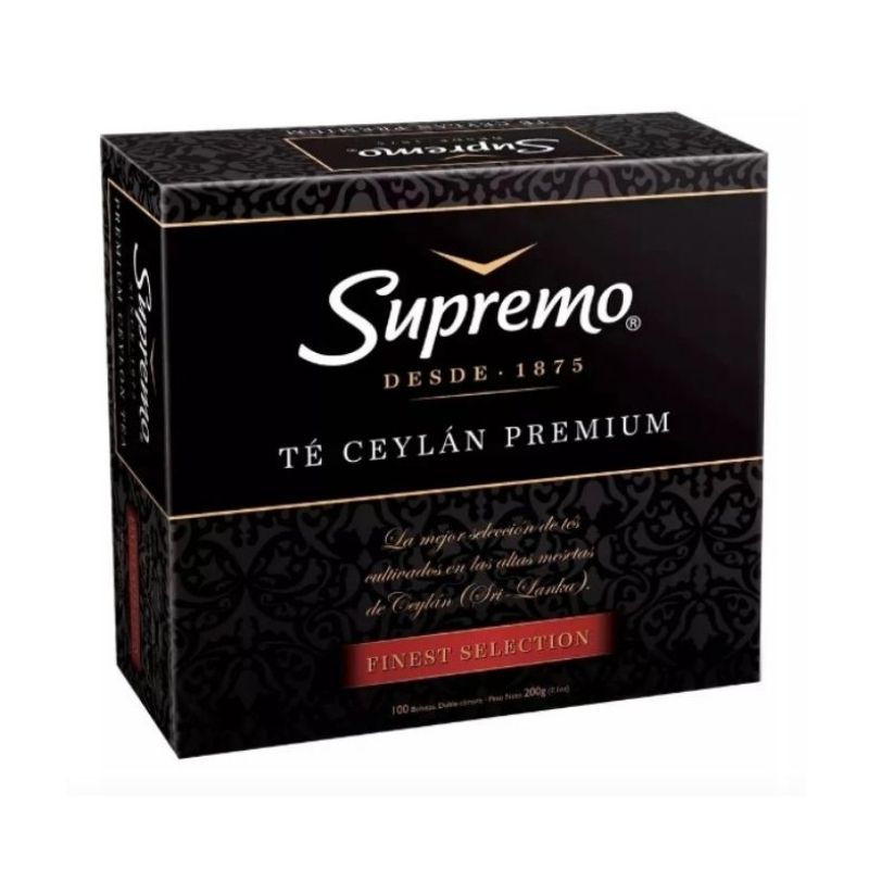 TE SUPREMO CEYLAN PREMIUM 100 BOL