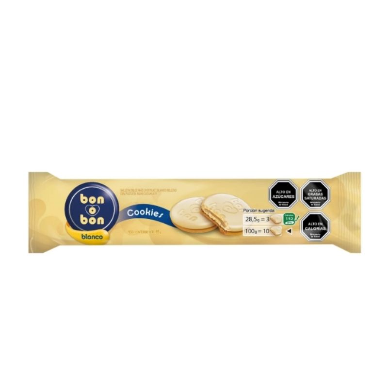GALLETA BON O BON BLANCO COOKIRS 95G
